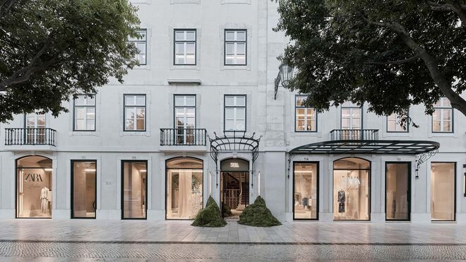 Loja Zara no Rossio, em Lisboa