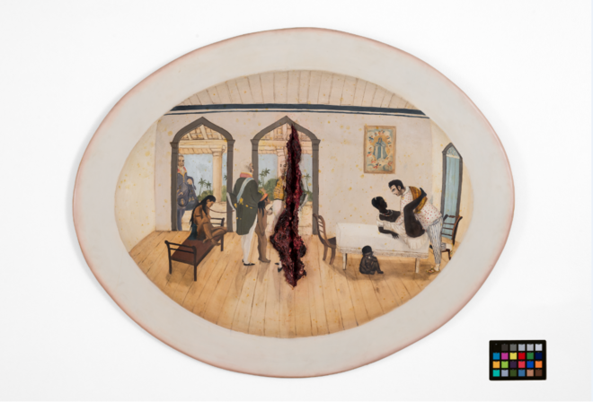 'Filho Bastardo II (Cena de interior)', Adriana Varejão
