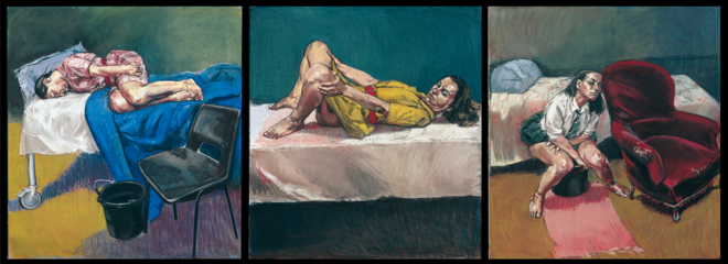 'Tríptico', Paula Rego (1998)