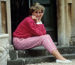 Vestidos, sapatos e malas da princesa Diana vão a leilão 