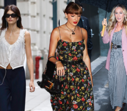 É esta a marca de roupa que Taylor Swift, Kaia Gerber e outras celebridades adoram