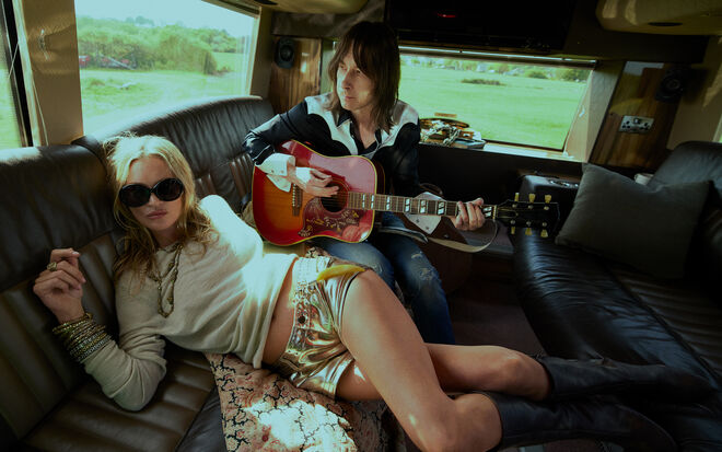 Kate Moss e Bobby Gillespie
