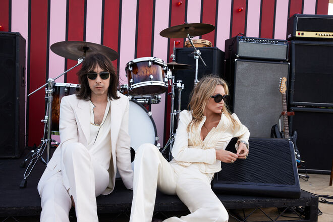 Kate Moss e Bobby Gillespie
