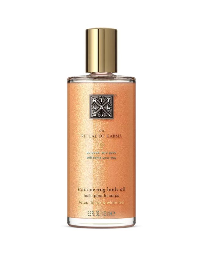 Rituals, The Ritual of Karma - Shimmering Body Oil, €22,90.