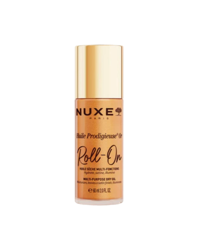 Nuxe, Huile Prodigieuse® Or Roll-On - Multi-Purpose Dry Oil, Face, Body and Hair, €33 na Wells.