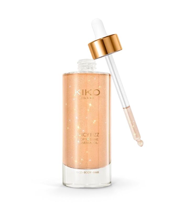 Kiko, Juicy fizz drop to shine universal oil, €19,99.