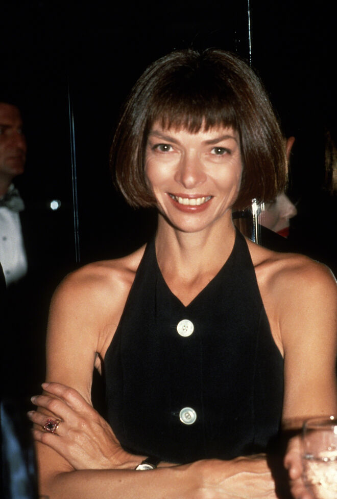 Anna Wintour, por volta dos anos 80, em Nova Iorque.
