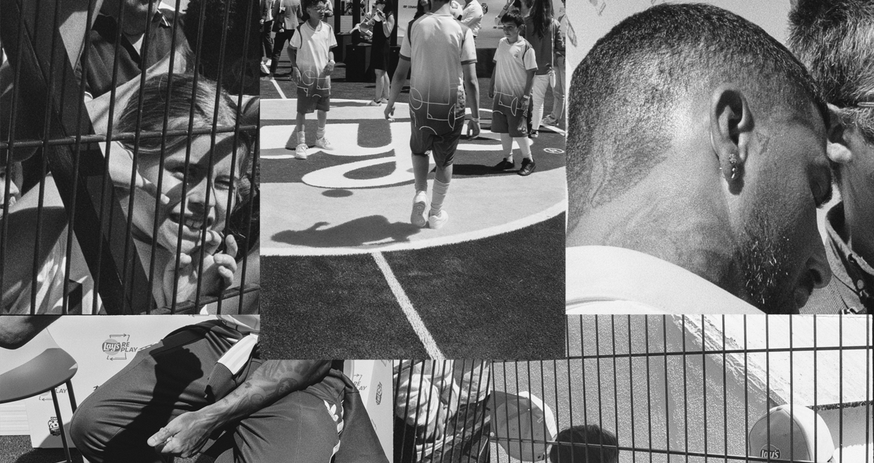 Quaresma e Tatiana Pinto inauguram campo de futebol em Chelas