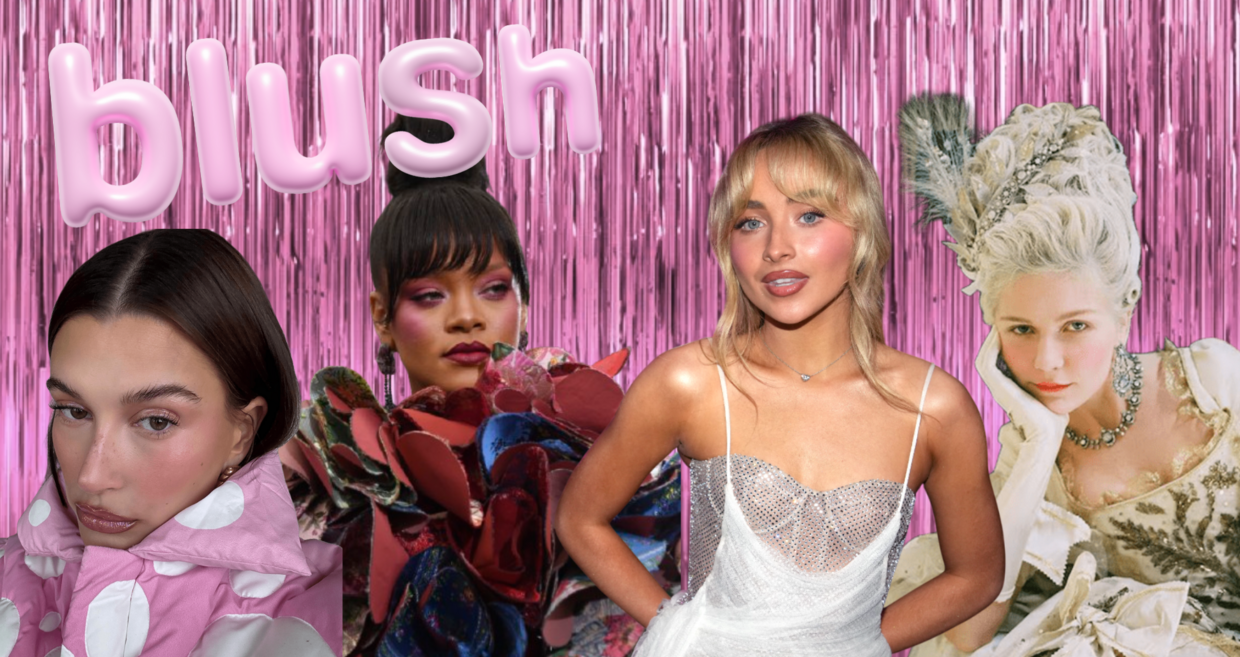 "Blush blindness" em voga.