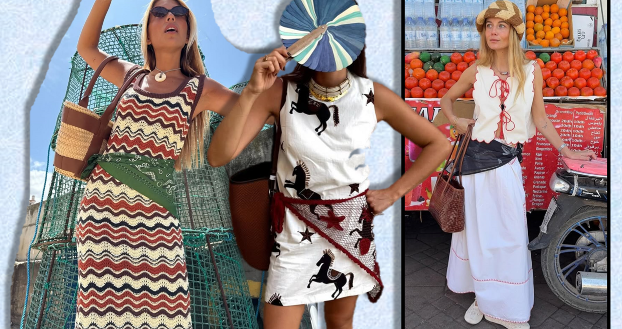 Tendência: lenço na cintura invade o verão com influência das 'it girls'