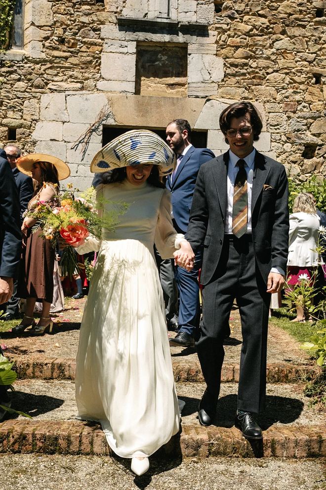 Casaram ao fim de seis anos de namoro