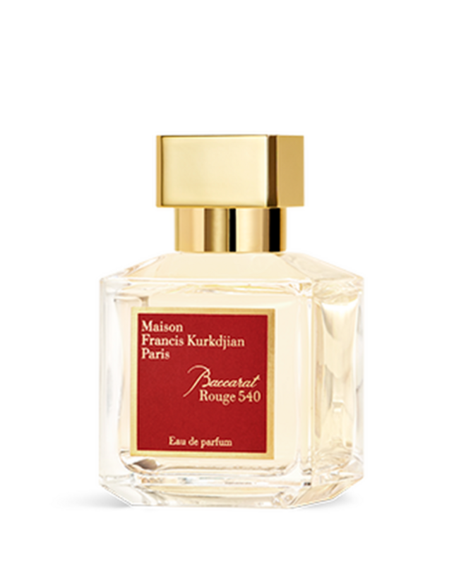 Baccarat Rouge 540 de Francis Kurkdjian.