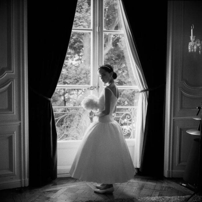 Zoë Kravitz vestida num Alexander Wang feito à medida.