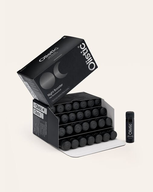 Olistic Night Booster promove sono reparador e regeneração celular para um cabelo saudável