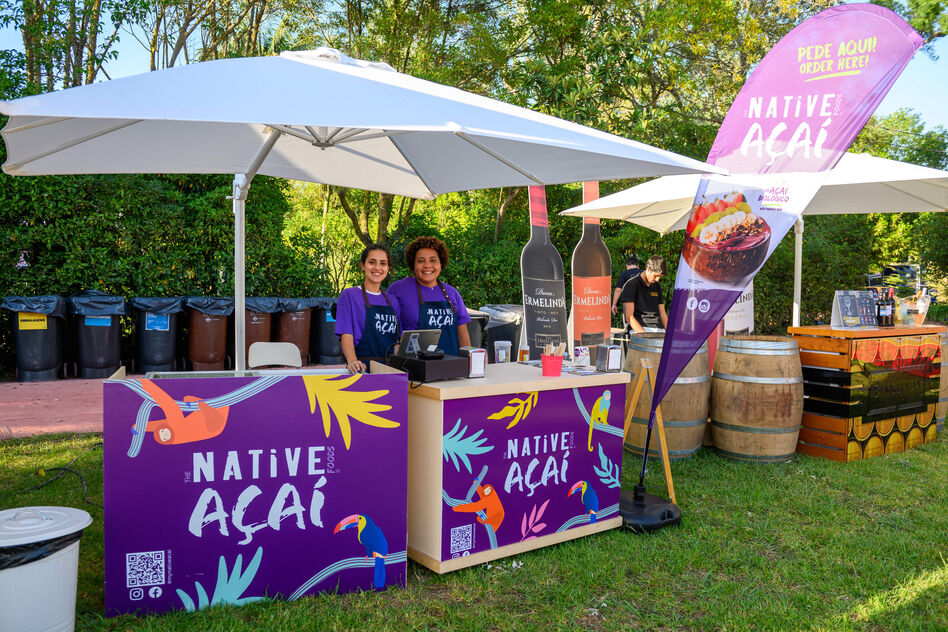 Native Açaí e Casa Ermelinda Freitas marcam presença em evento nos Jardins do Marquês