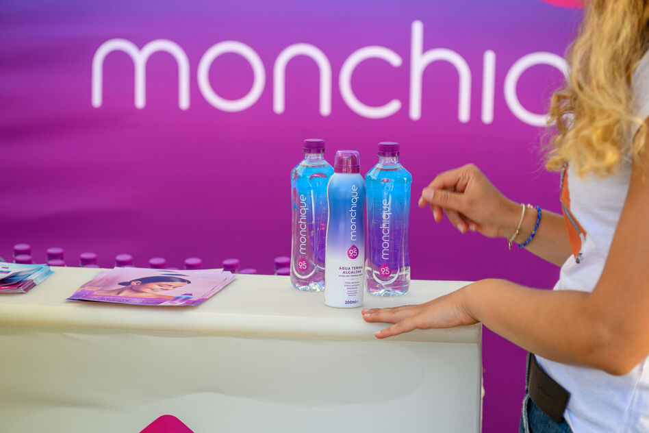 Monchique assegura hidratação no evento Máxima House of Beauty, em Oeiras