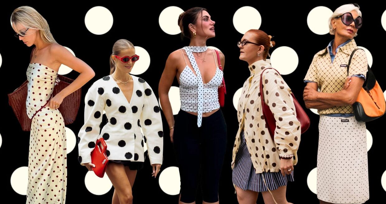 Polka dots: padrão reinventado por it girls, de Josefien a Camila Coelho.