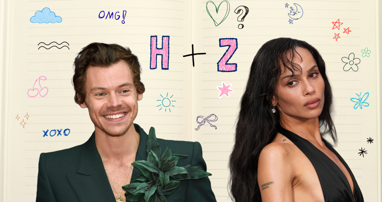Harry Styles e Zoë Kravitz foram vistos juntos em Roma