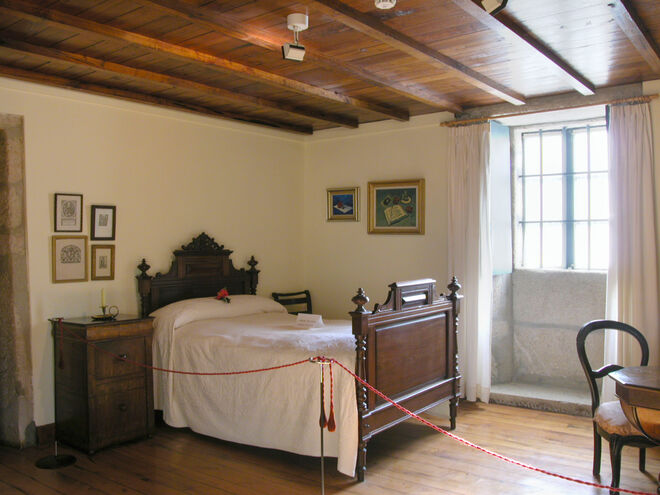 Casa-Museu de Rosalía de Castro, a escritora que viria a ser considerada a fundadora da literatura galega moderna