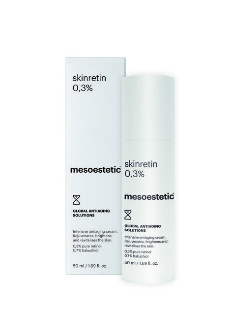 Skinretin 0,3%: creme intensivo anti-idade com retinol e bakuchiol para revitalizar a pele