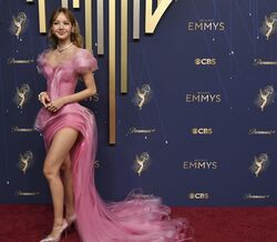 Lisa nos Emmys 2025, em Los Angeles