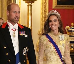 Carlos III e Camila preparam banquete no Castelo de Windsor com William e Kate