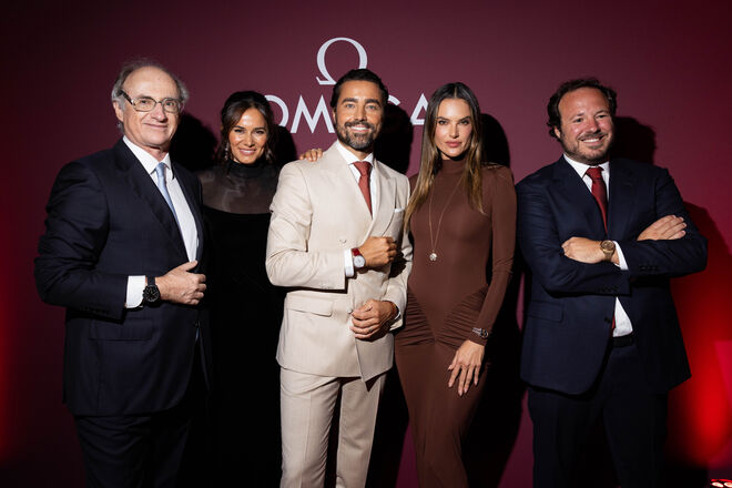 Alessandra Ambrósio em Lisboa a convite da Omega