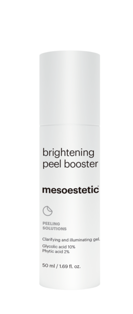 Peeling iluminador da mesoestetic com ácido glicólico e fítico