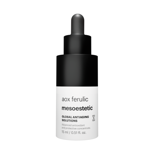 Sérum antioxidante com ácido ferúlico, vitamina C, vitamina E e glutationa para vitalidade da pele