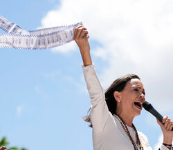 Maria Corina Machado recebe o Nobel da Paz pelo trabalho na Venezuela