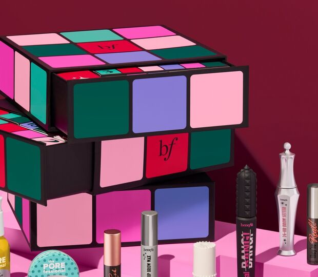 Calendário do advento Benefit Cosmetics para este Natal
