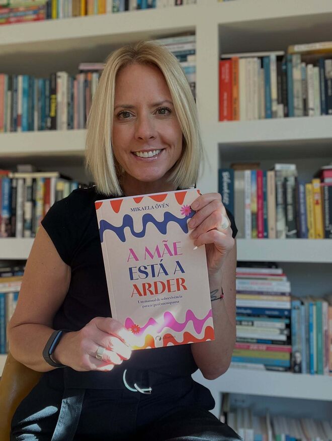 Mikaela Övén lança 'A Mãe Está a Arder', sobre desafios da meia-idade e menopausa