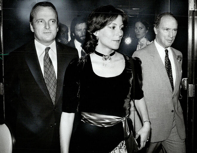 Francisco Pinto Balsemao e Maria Mercedes Aliu Presas, em 1982