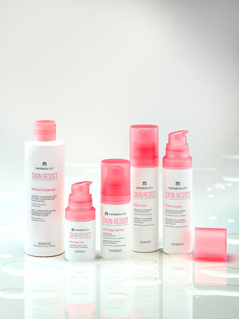 Skin Resist da Cantabria Labs para pele sensível: limpeza suave e proteção