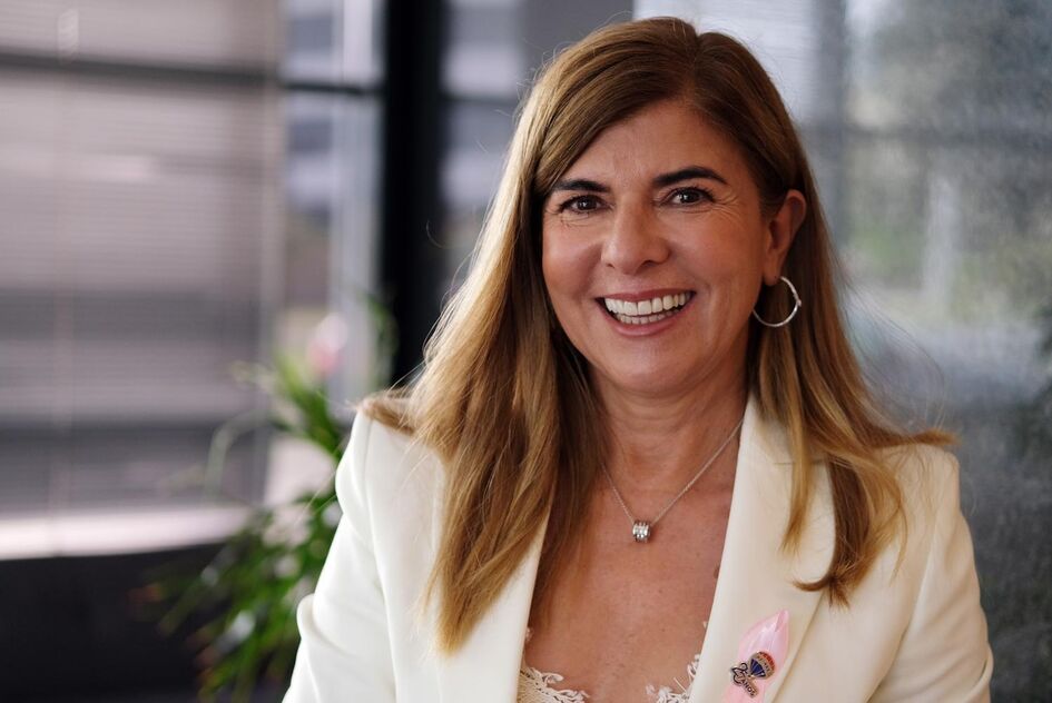 Beatriz Rubio com as filhas, Patrícia e Marta