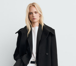 Mango lança sobretudo de lã virgem Manteco, ideal para o outono e inverno