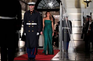 Georgina Rodríguez e Melania Trump. O significado dos looks no jantar da Casa Branca 