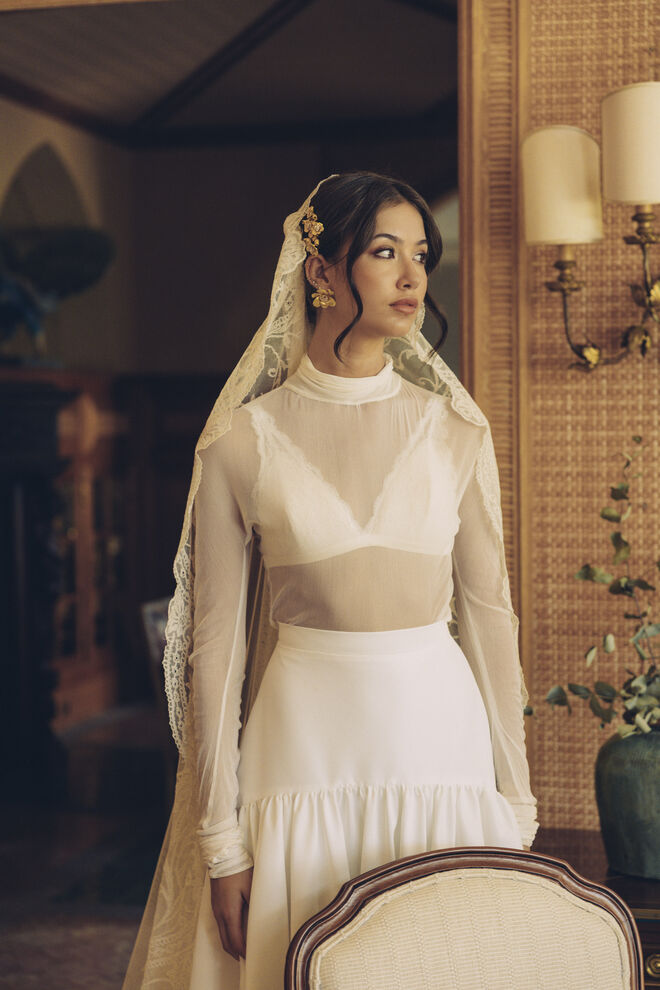 Cata Vassalo e Pureza Mello Breyner criam coleção para noivas