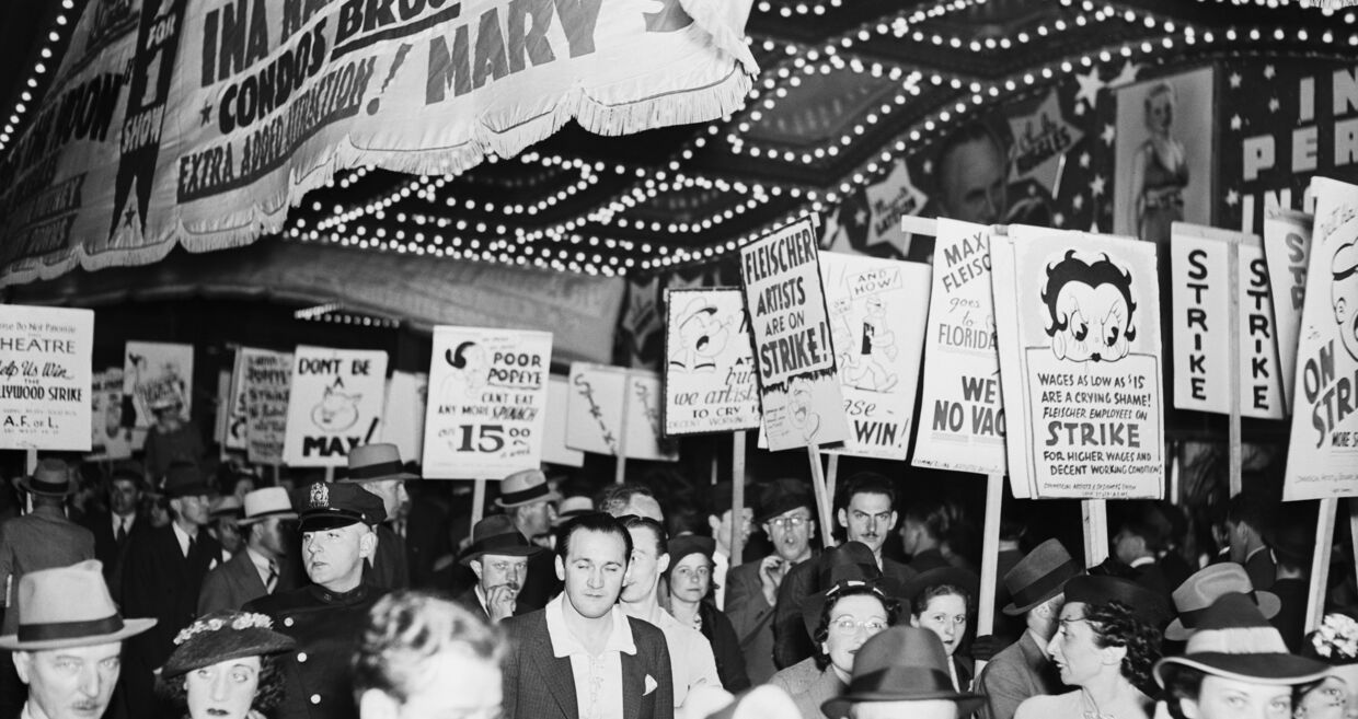 Artistas da Fleischer em greve por melhores salários e condições de trabalho