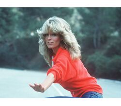 Farrah Fawcett nos anos 80