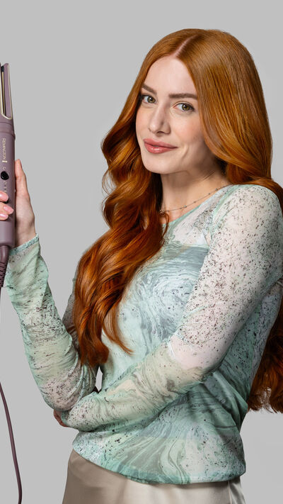 Tecnologia Airvive para controlar e estilizar o cabelo durante a estação fria