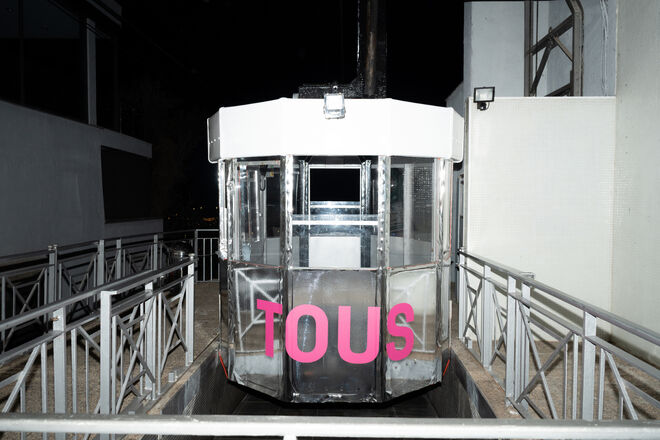 Luisinha Oliveira na festa dos 40 anos do urso da Tous