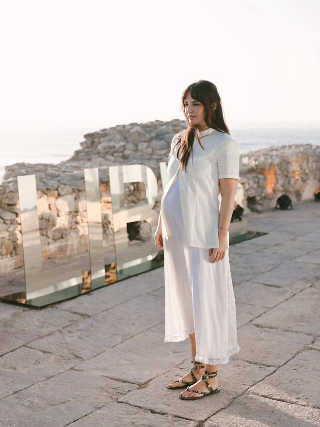 Helena Coelho, sempre um icon de estilo.