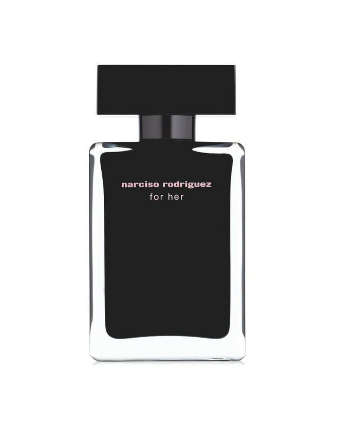 Narciso Rodriguez, For Her Eau de Toilette 50ml, €66,75 (antes €102,70) na Perfumes & Companhia.