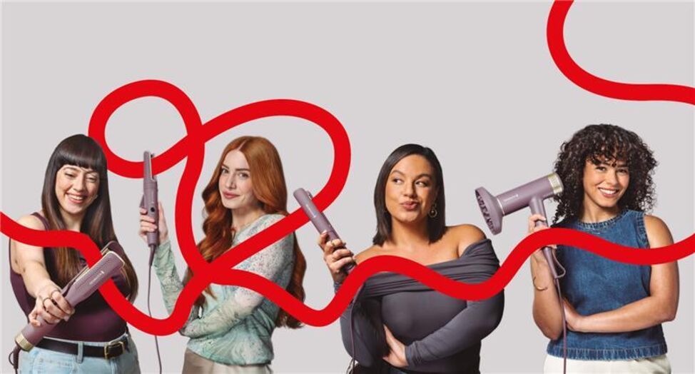 Tecnologia Airvive para controlar e estilizar o cabelo durante a estação fria