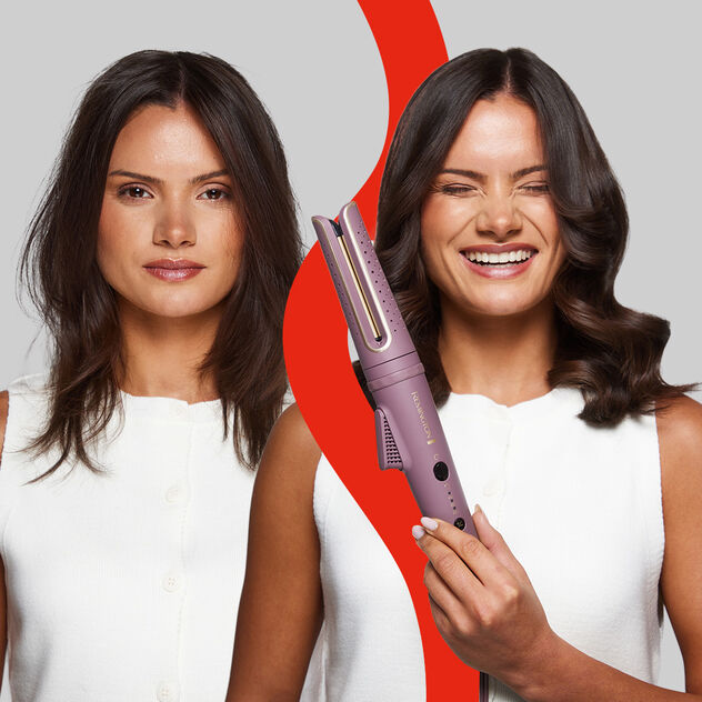 Tecnologia Airvive para controlar e estilizar o cabelo durante a estação fria