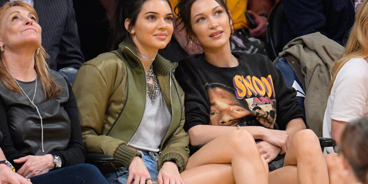 Kendall Jenner e Bella Hadid em 2016