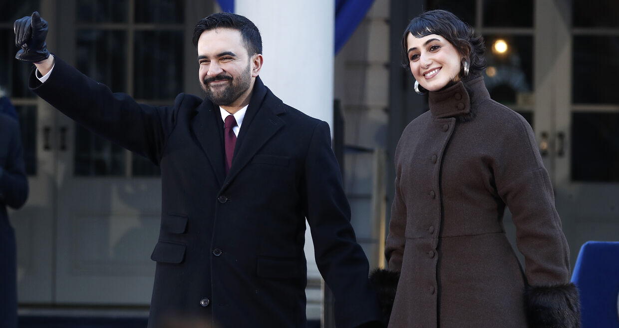 Rama Duwaji e Zohran Mamdani