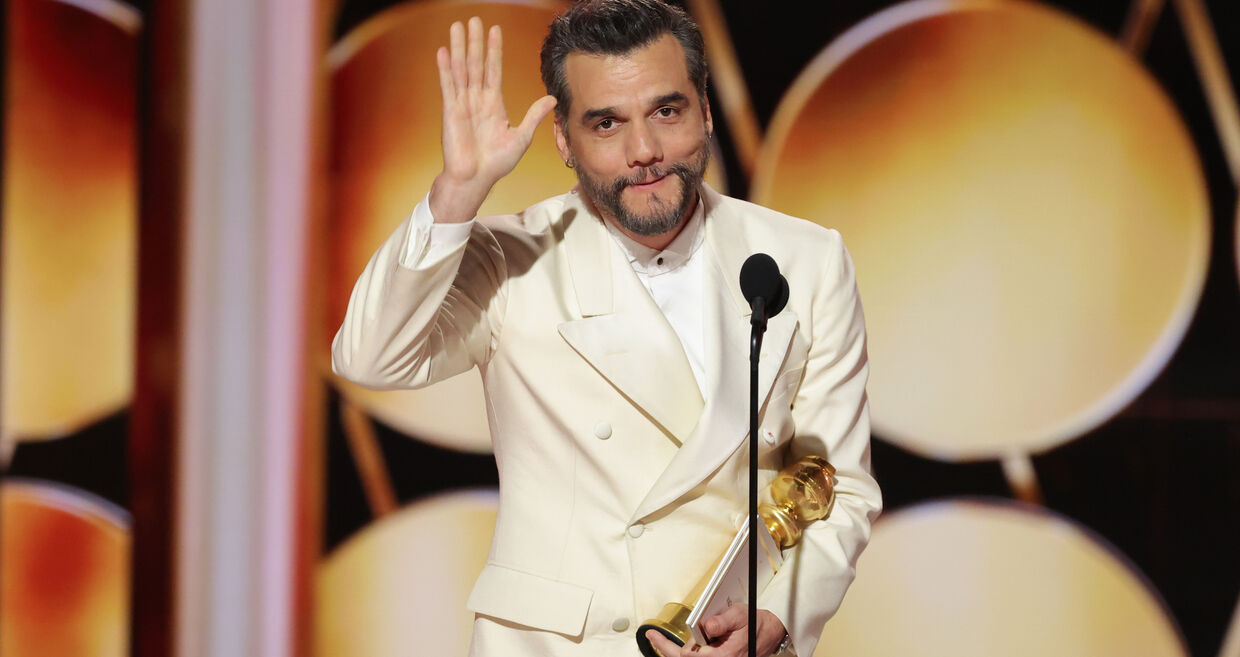 Wagner Moura nos Globos de Ouro 2026