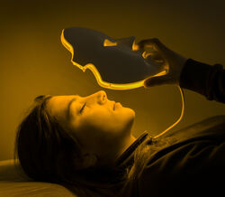 Máscara LED ajudou pele. Testemunho sobre resultados